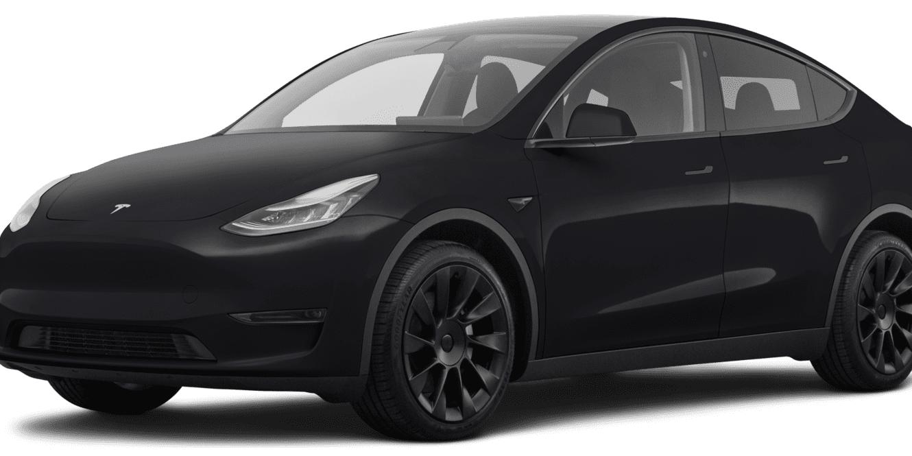 TESLA MODEL Y 2021 5YJYGAEE4MF112087 image